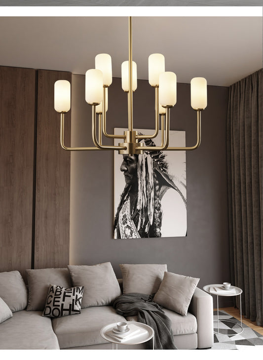 AWavy Modern Chandelier