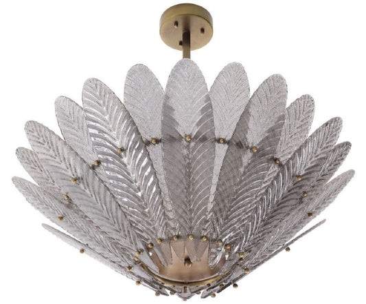 Casi Padrinal luxury chandelier antique brass / gray