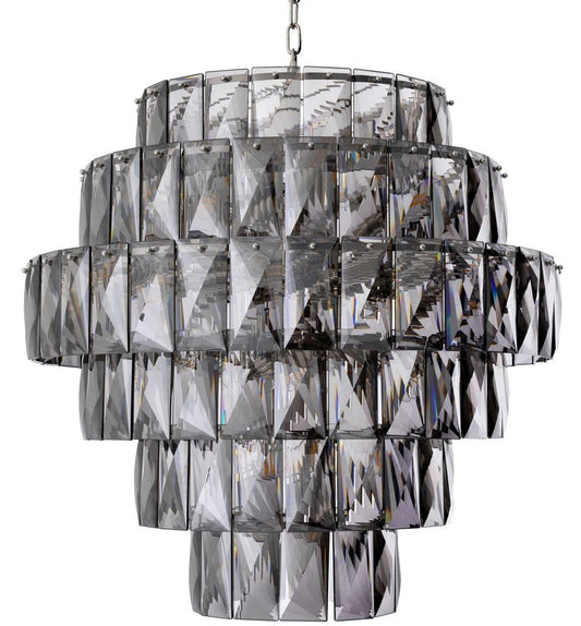 Casi Padrinal Muti Tier Round Crystal glass chandelier