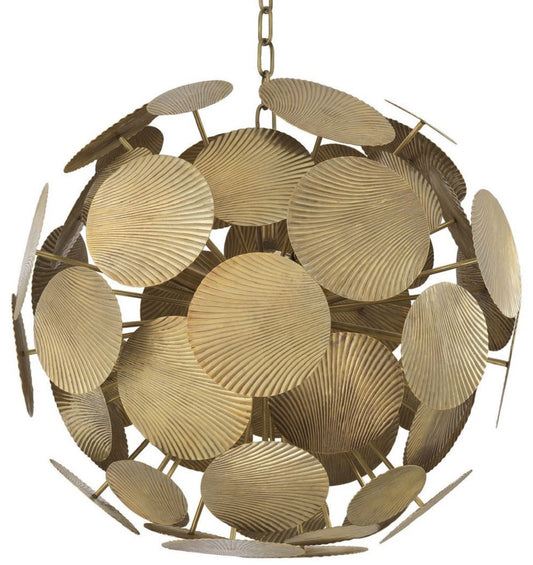 Casi Padrinal Globe Modern Chandelier Vintage brass For Kitchen Island