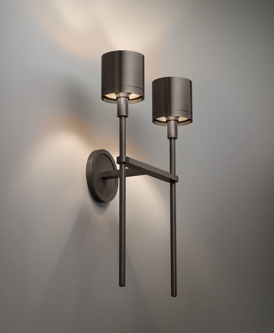 Ventoux Double Arm Sconce