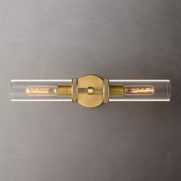 Lambe Knurled Linear Wall Sconce