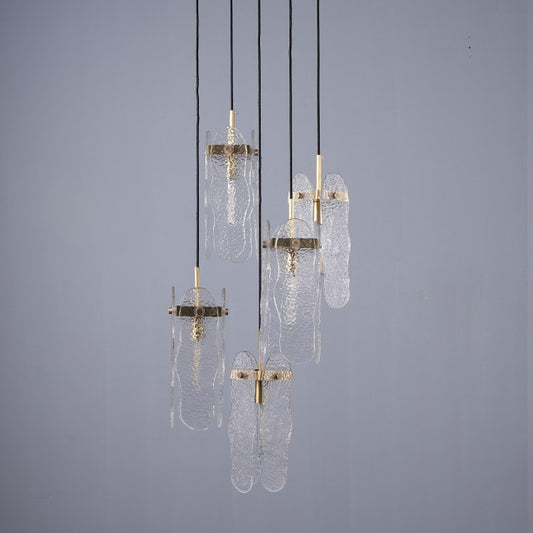 Rosana Pendant 5-Lights Brass For Foyer