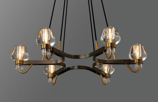 Montalembert Round 6 Lights Chandelier For Living Room