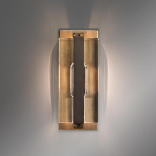 Yager Modern Crystal Wall Sconce (medium)