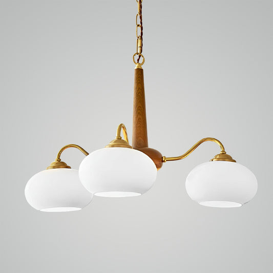 Amber Round Orchard Chandelier For Dining Room