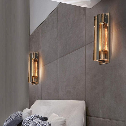 Yager Modern Crystal Wall Sconce