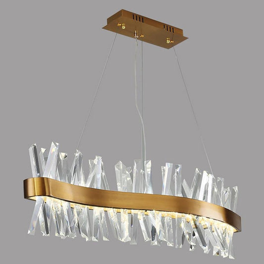 Arsen Wave Crystal Chandelier