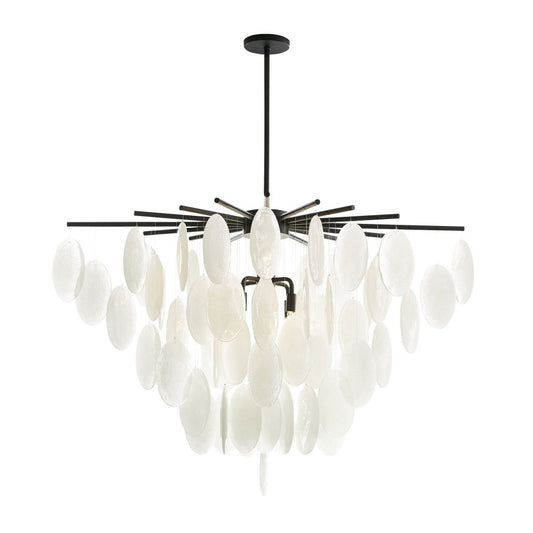 Swayze Round Chandelier 30" For Foyer Staircase