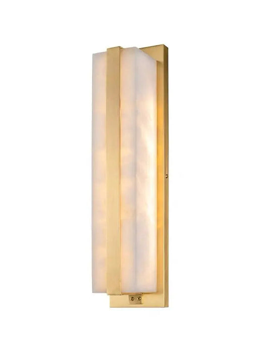 Alabaster Hallway Sconce Light Fixture