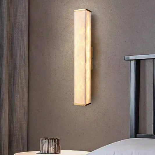 Alabaster Wall Sconce For Living Room