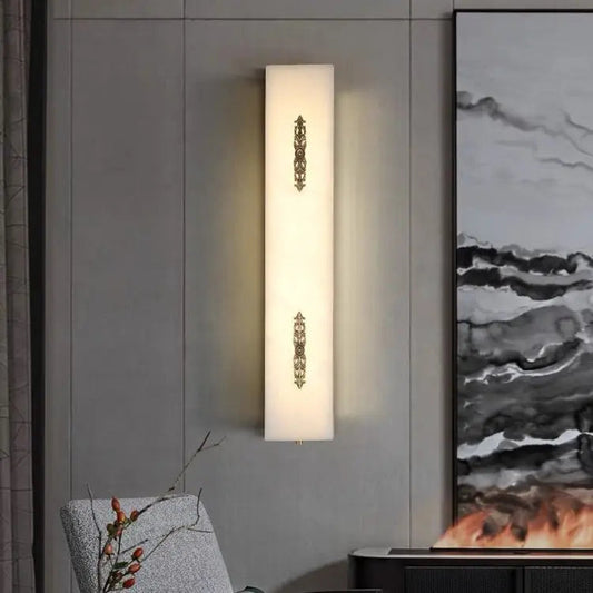 Alabaster Wall Sconces Living Room