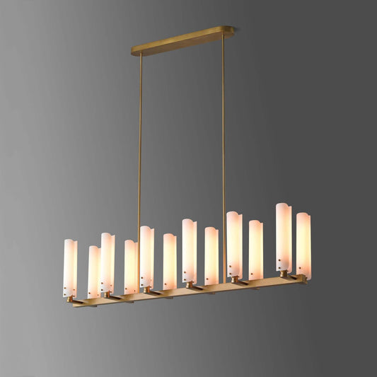 Helen White Linear Chandelier